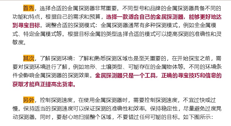 【寻宝秘诀】掌握金属探测器探宝技巧，提高宝藏出货率！ 
